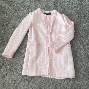 Zara pale pink jacket